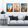 tigdtiu Set di 6 diamond painting per adulti, 5D fai