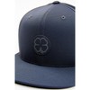 Black Clover Men's Round Logo Patch Cap Grey S M