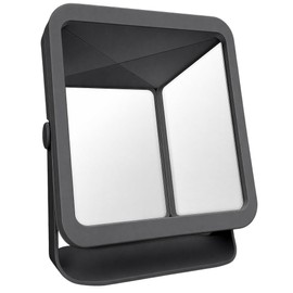 ChicReflect Non Reversing Mirror True Reflection Vanity Mirror, 90° Rotatable Desktop Non Inverted Mirror with Stand, No Reverse Mirror for Makeup, Hair Styling & Gifting