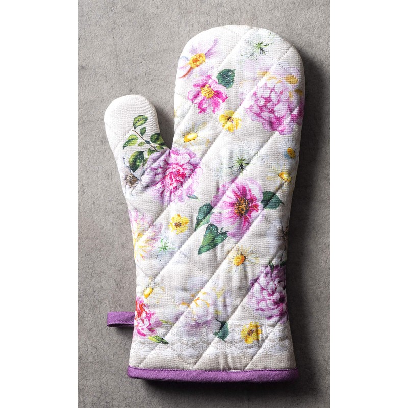 Maison d' Hermine Spring/Summer Set with Oven Gloves and Pot