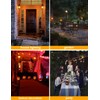 Hompavo 【Upgraded】 LED Flame Light Bulbs, 4 Modes Flickering Light