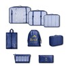 ROYAL travel Suitcase Organiser, Pack of 8 Organisers, Suitcase Separators,