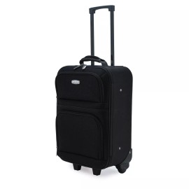 Elite 19.5" Carry-on Compact Lightweight Upright Luggage w/ Protective Padding