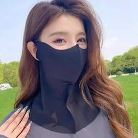 Summer Mask Neck Gaiter Sun Protection Cooling Sports Breathable Pink 9ea