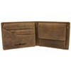 Greenburry Vintage Zodiac Sign Leather Wallet 12 cm, Taurus, Vintage