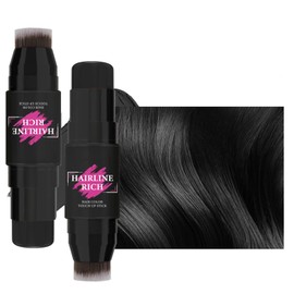 Hairline Powder for Women - Waterproof Natural Hair Dye Stick - Long-lasting Cream Contour for Men Thinning Bald Spots Coverage Scalp Coloring Daily