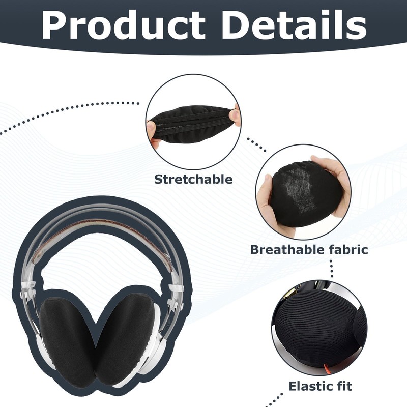 6 Pack Earpads for Earphones, Foam Pads, Earpads for Earphones,