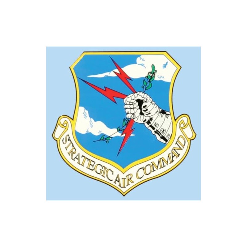 Strategic Air Command 3.5" x 3.5" Decal