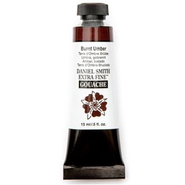 Daniel Smith Pintura Gouache Extra Fino Burnt Umber S-1 15 ml