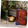 Totority 1pc Temple Dharma Ritual Utensil Lead Buddha Tool Wooden