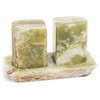 Radicaln Marble Salt & Pepper Shakers Set – 2.5" Green