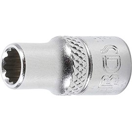 BGS Socket 1/4 Inch, 12-Point, 6 mm, 1 piece, 10776