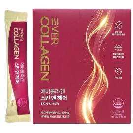 Ever Collagen 에버콜라겐 스킨앤헤어 펩타이드 모발 콜라겐 28포
