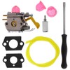 Anxingo C1U-W18 Carburetor for Poulan Weed Eater Featherlite SST25C TE475Y