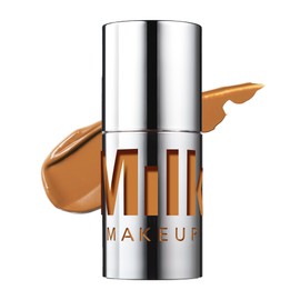 Milk Makeup Future Fluid All Over Cream Concealer, 21W (Deep Tan with Warm Undertones) - 0.28 fl oz - Medium-to-Full Coverage - Up to 12-Hour Wear - Crease-Proof Finish - Vegan, Cruelty Free