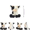 CHELEI2019 9" Cow Stuffed Animals Soft Cuddly Cow Plush Stuffed