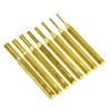 ToolTreaux 8pc Brass Pin Punch Set for Metal Crafting Hobby