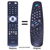 Replacement Remote Control RC1040 for SEG Universal Kendo Medion Tevion