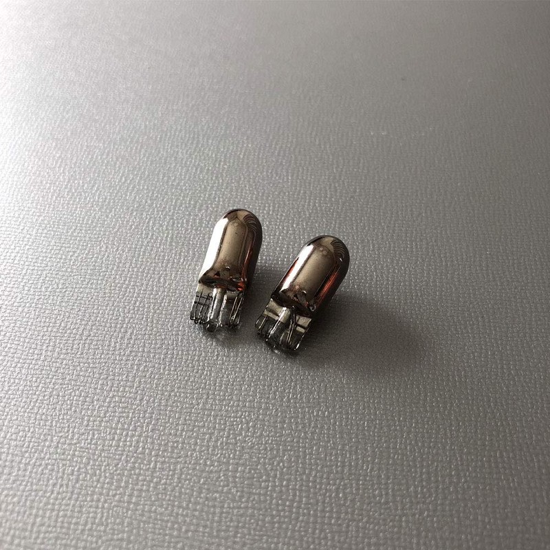 Discover winds Stealth Halogen Valves T10 Wedge Chrome Plated Amber