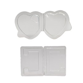 Beanie Baby Heart Tag & Tush Tag Protector (15 Pairs) for Beanie Babies for Beanie Babies, Buddies, boos and Pillow Pals