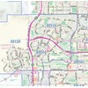 Greater Las Vegas-Clark County Detailed Region Wall Map *ZIP Codes*