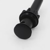 RUITHOE Matte Black Bathroom Sink Drain with Overflow, Bathroom Sink