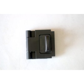 The Door Guardian - Door Lock for in-Swinging Doors, Home Security Latch Device, Childproof, Easy to Install (Black)