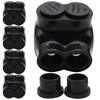 TOMSHIELE Rubber Insulated Cable Connectors, Insulated Multi Tap Connectors, 2