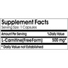 Naturetition Supplements L-Carnitine 500mg ~ 200 Capsules - No Additives