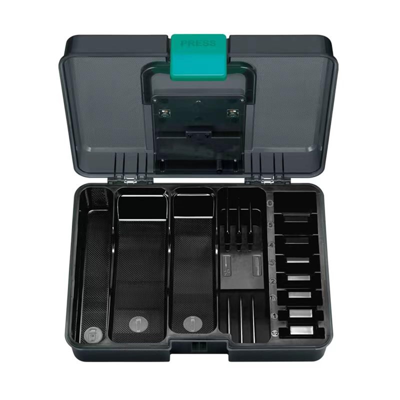 VGR 840 Barber Tool Storage Box with 365nm Light Technology,