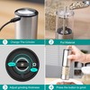 Electric Salt and Pepper Grinder Set Rechargeable Adjustable Coarseness Stainless