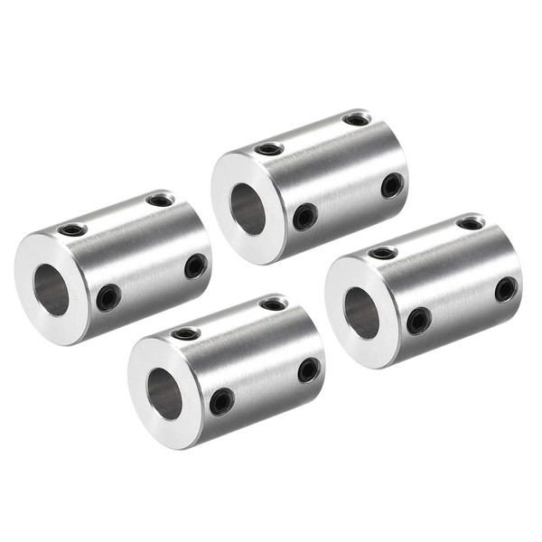 uxcell 8mm to 8mm Bore Rigid Coupling Set Screw L25XD18