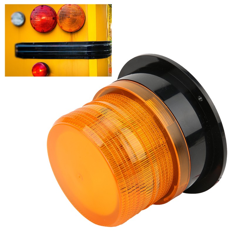 LED Warning Light Electrical Flashing Excellent Luminescence Car School Bus