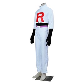 James Costume Adult, Team Rocket Costume, Anime Costume, Cosplay Costume (M, James Men)