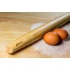 French Rolling Pin for Baking Pizza Dough, Pie & Cookie