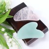 Kopida Natural Jade Gua Sha Massage Board, Quartz Jade Stone