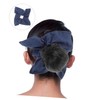 Ipetboom Hair Ties for Women - Large Denim Hair Scrunchie