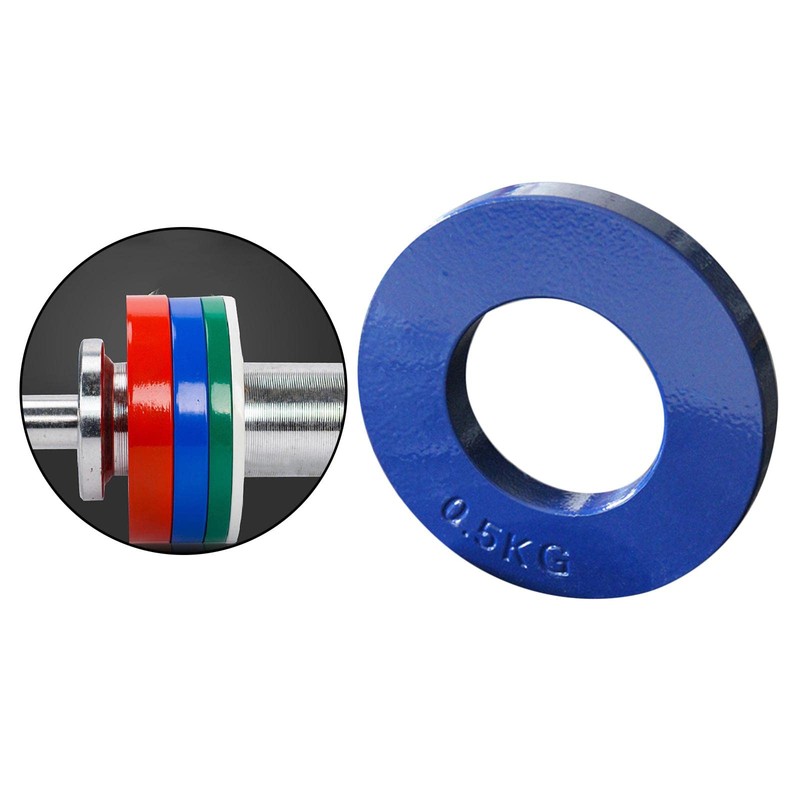 Fractional Weight Plates.25LB-.50LB-.75LB-1LB Incremental Weights, Olympic Bars Personal Record Microweight