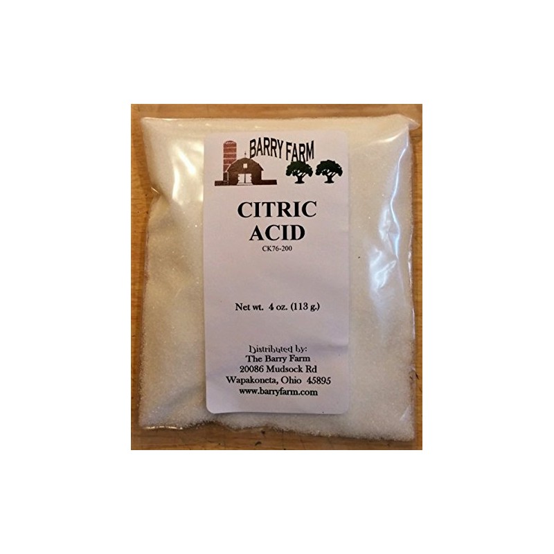 Citric Acid, 4 oz.