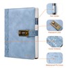 CAGIE Locking Journal for Adults Journal with Lock Large Binder