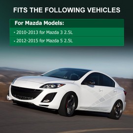 SCITOO Engine Motor Mount and Transmission Mount Torque Strut Mount Set for Mazda 3 2010-2013, for Mazda 5 2012-2015 A4444 A4405 A4418 A4421