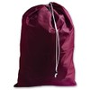 Extra Large Jumbo Laundry Bag with Drawstring, Color: Burgundy