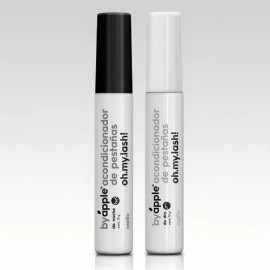 Rímel Acondicionador By Apple Oh.My.Lash Transparente Pack 2 Pzas Crecimiento Pestañas                                                                