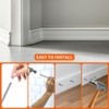 200 Piece Double Headed Seamless Nails Skirting Board Nail SetNon-Marking