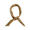 Topmode Women’s Solid Color Square Scarf Neckerchief (Champagne)