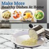 Large 15oz Potato Ricer with 3 Discs, Heavy Duty Stainless
