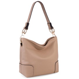 Montana West Hobo Bags for Women Top Handle Satchel Shoulder Ladies Bucket Purse Handbag,MWC-128BTN