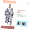 Ipetboom Haircut Cape Set Salon Barber Cape Reusable Lightweight Hair
