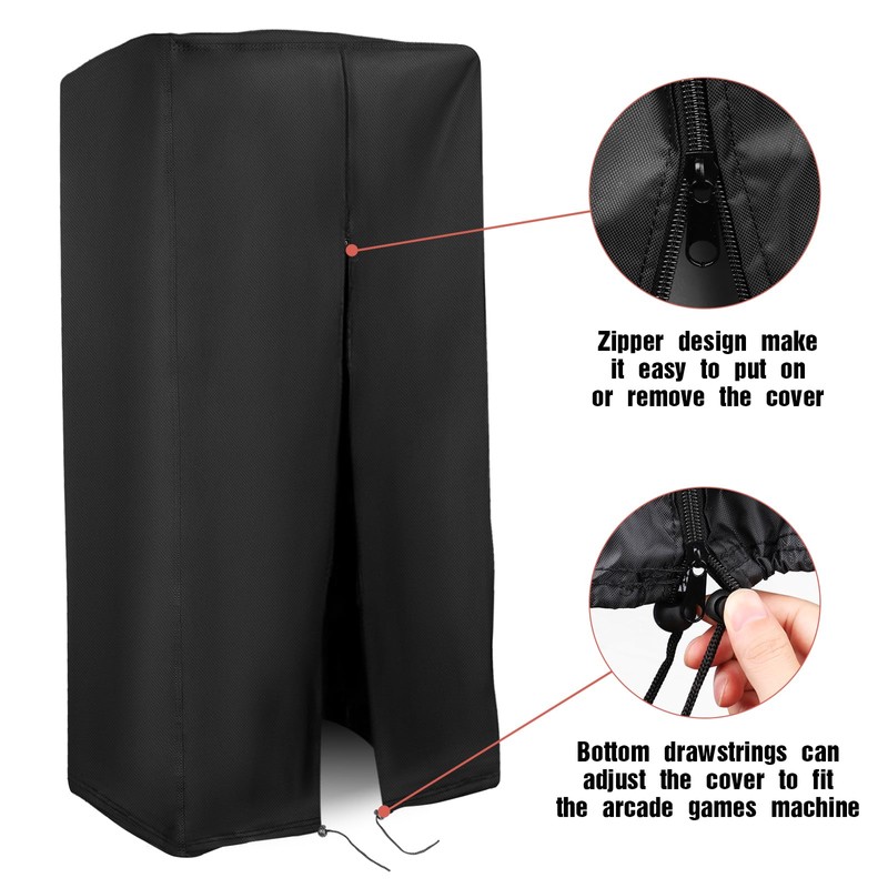 Guisong Arcade Machine Cover, Protective Cover for Arcade Games Machines