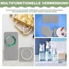 Absorbent Diatomite Coasters for Bathroom - Pack of 6 Water